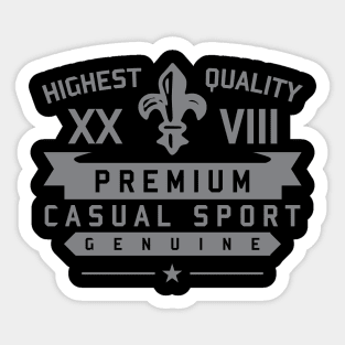 Casual sport Sticker